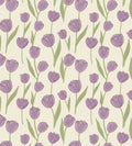 Bandana tulipanes lila