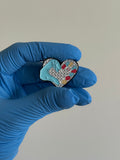 Pin - corazón lab