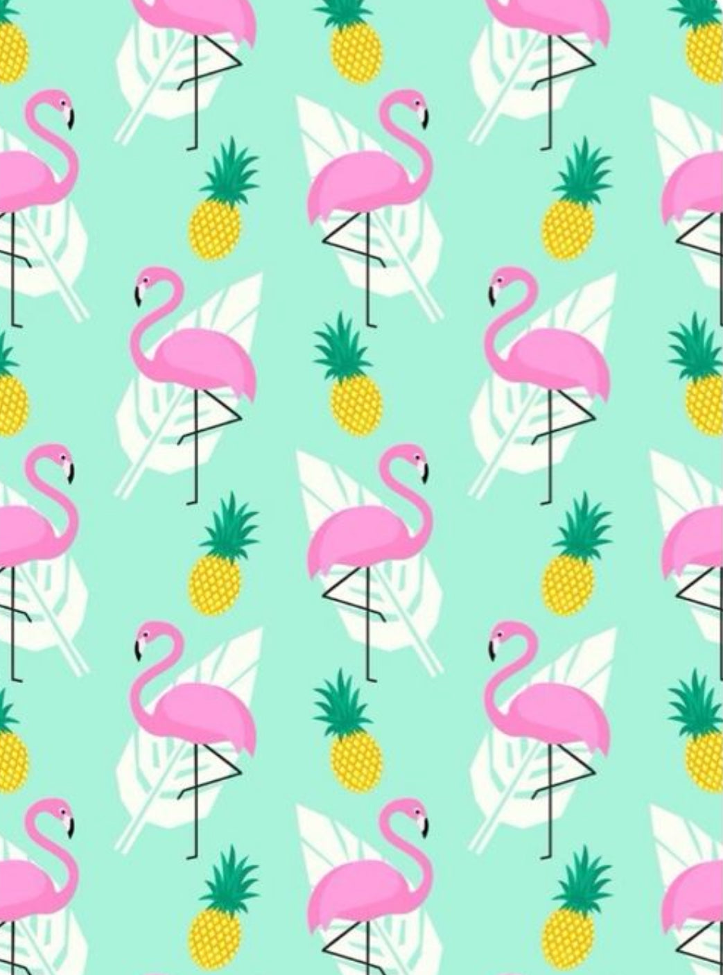 Bandana Flamingos piña 🦩🍍