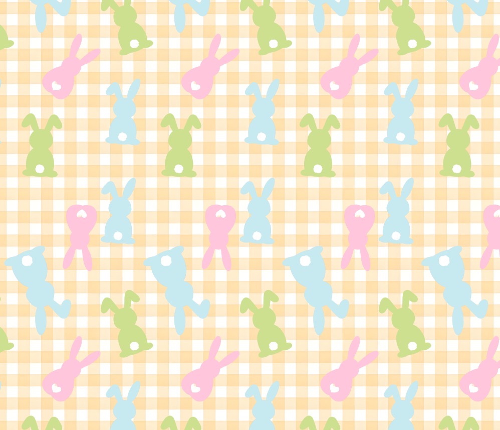 Bandana conejos colores 🐰💛🩷🩵