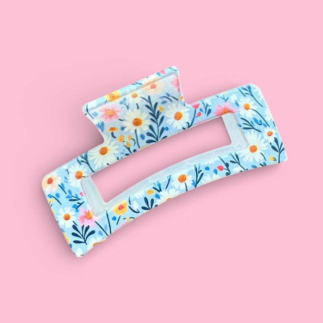 Pinza para cabello - floral