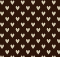 Bandana corazones espresso