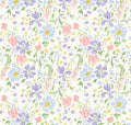 Bandana Flores color pastel