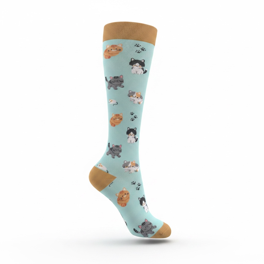 Medias de compresión - gatitos 🐱