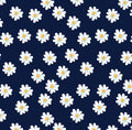 Bandana Margaritas fondo azul marino