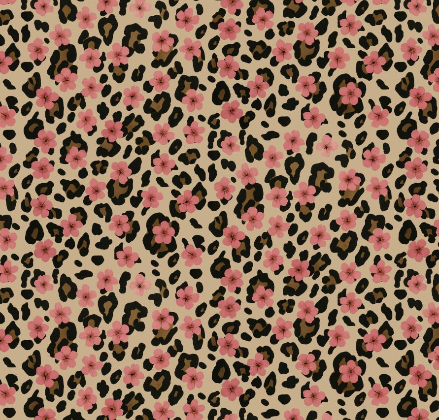 Bandana animal print/flor 🐆🌺