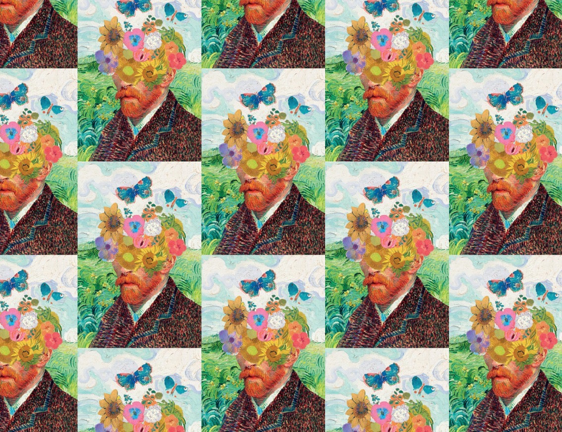 Bandana Van Gogh Flores 🌼🌸