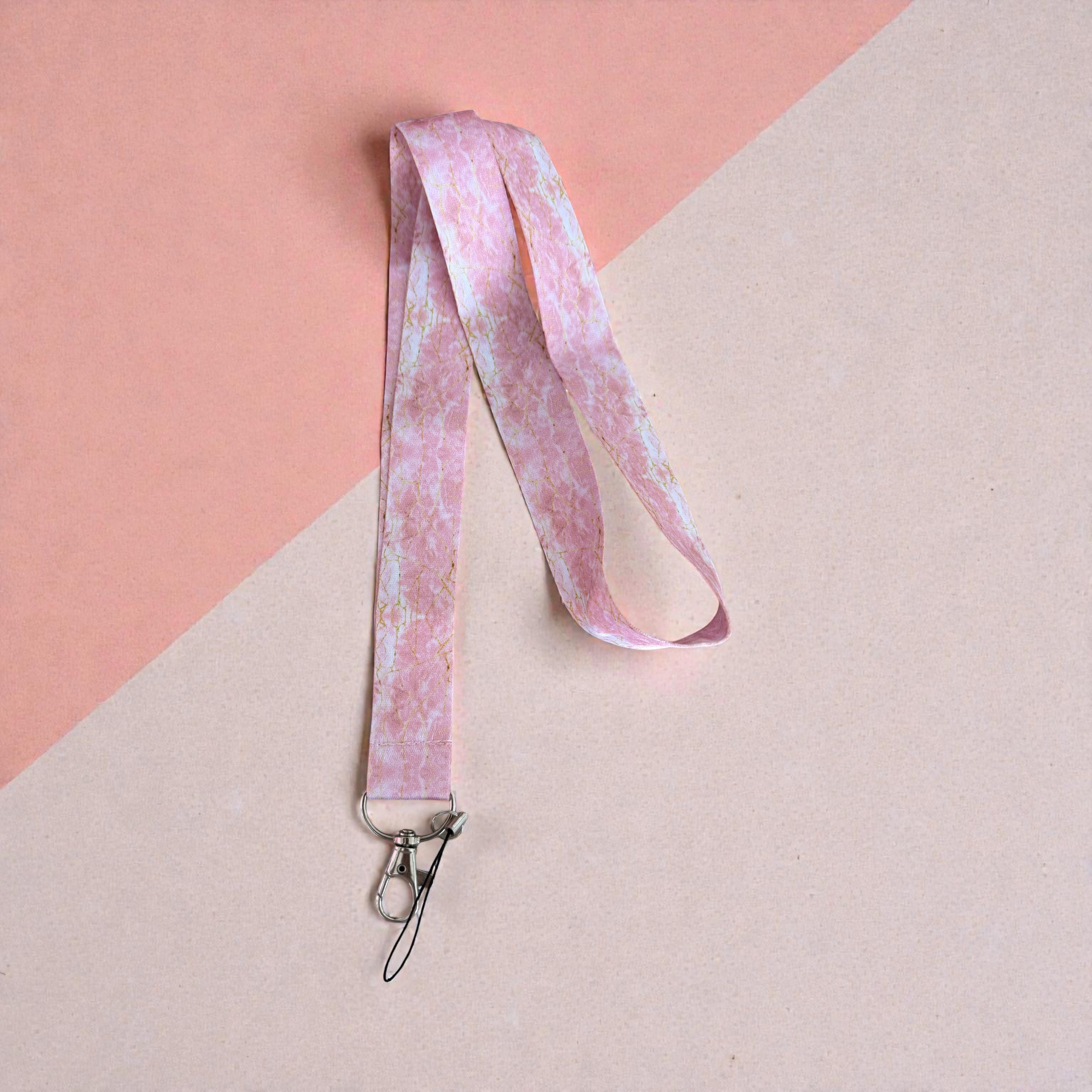 Lanyard Rosa pastel