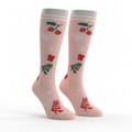 Medias de compresión -  fresas 🍓 y flores 🌺