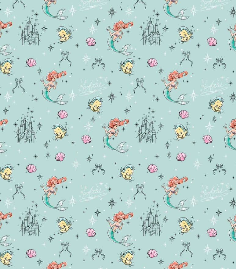 Bandana Ariel 🧜🏻‍♀️🦀🐠