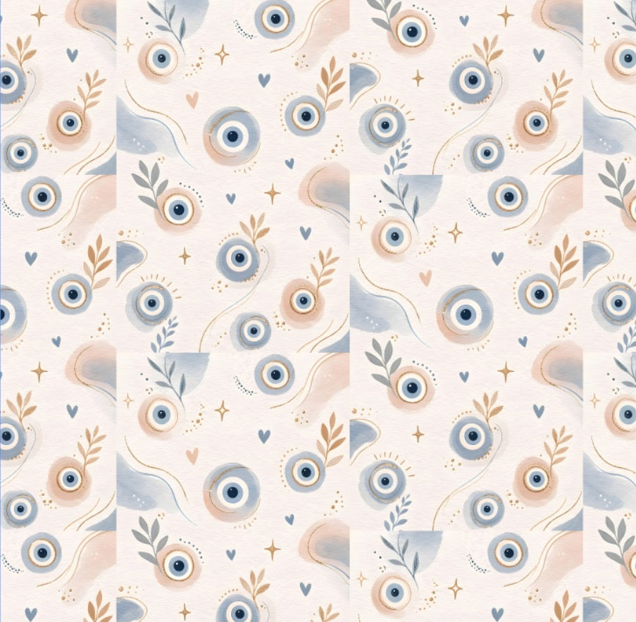 Bandana Ojo turco colores pastel