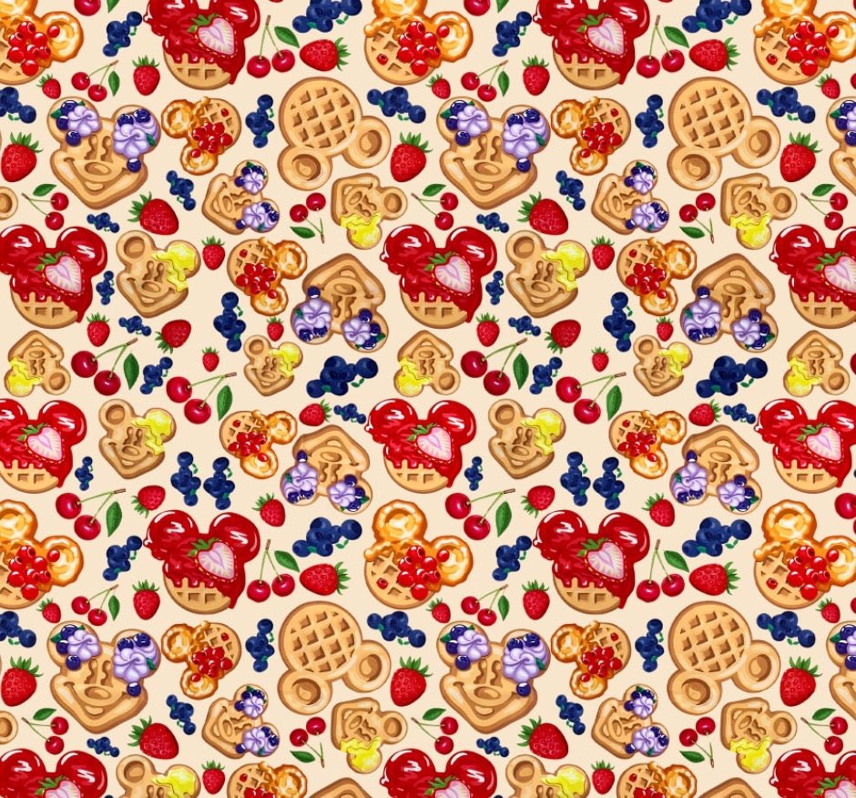 Bandana waffles 🧇 Mickey