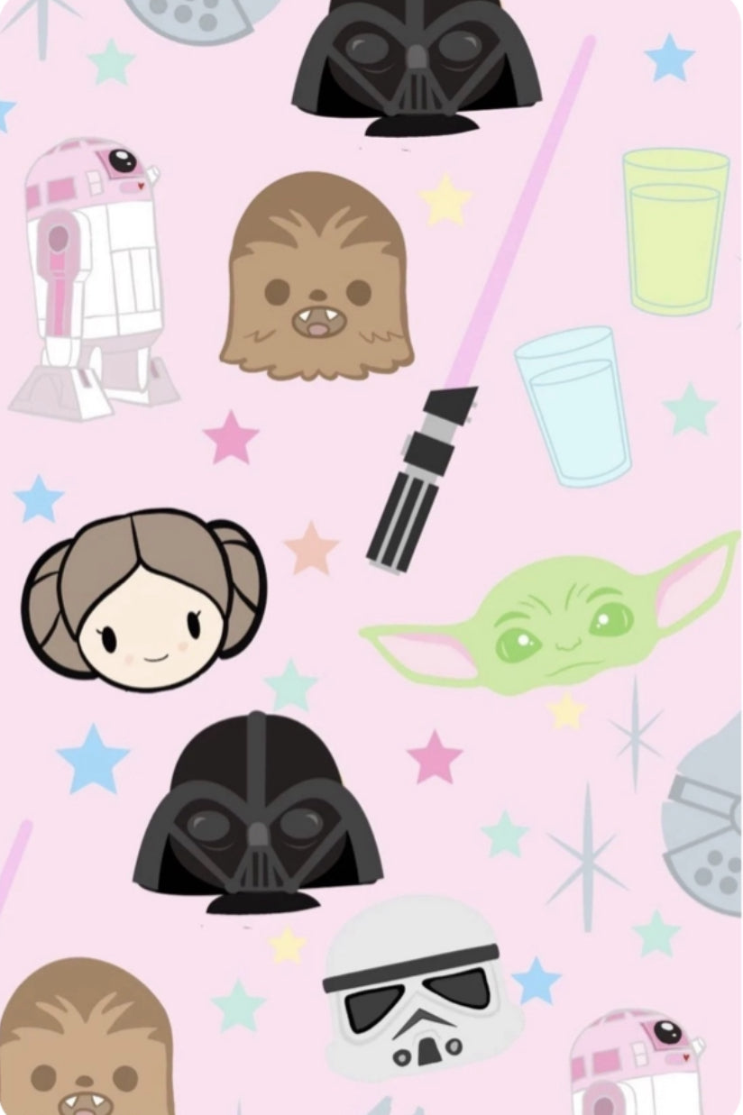 Bandana Star Wars Rosa