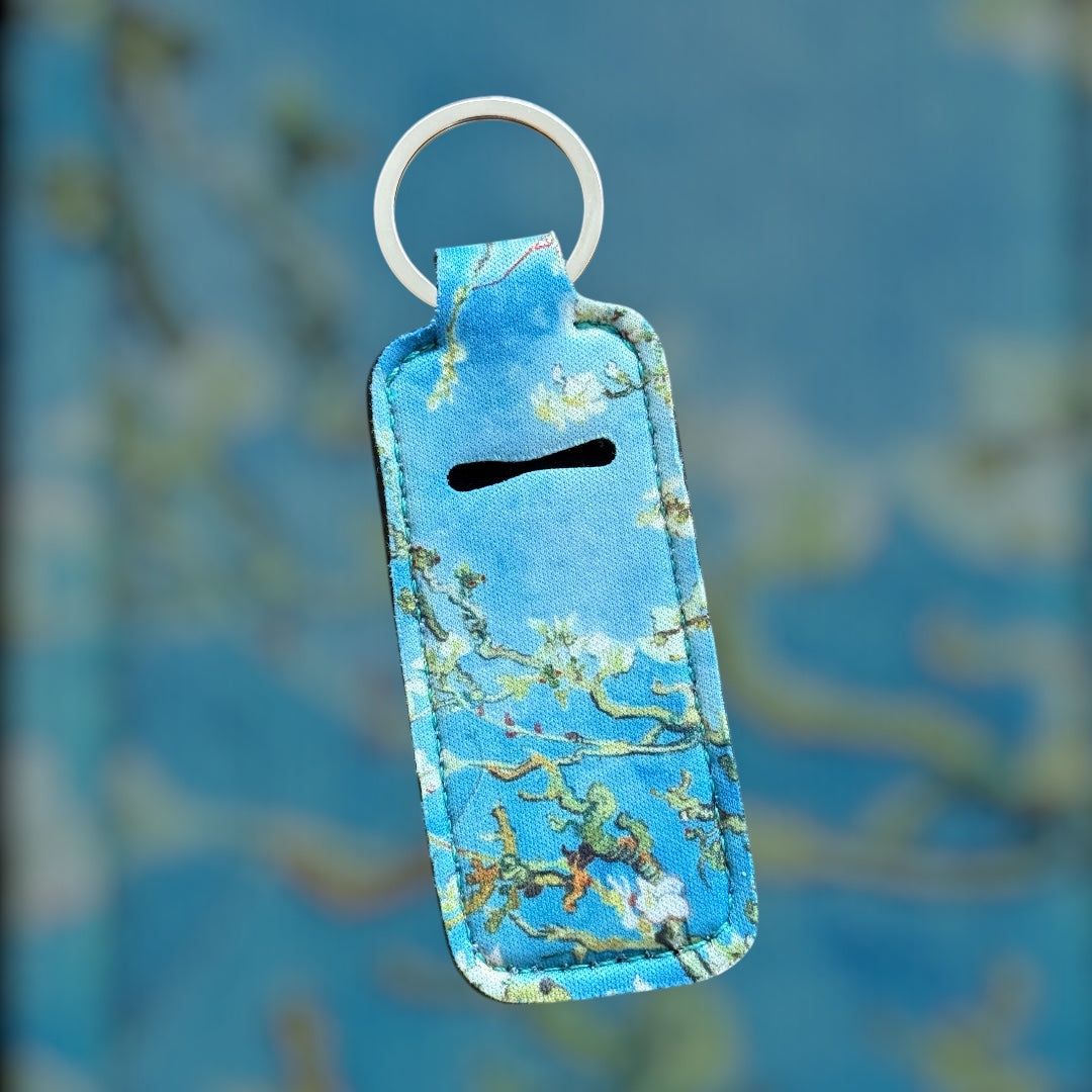 Llavero para lipstick - Almendro en flor