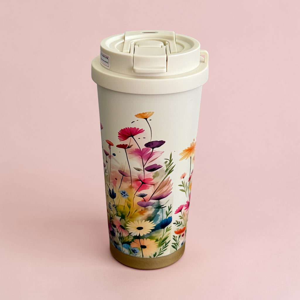 Termo multifloral 🌸🌼
