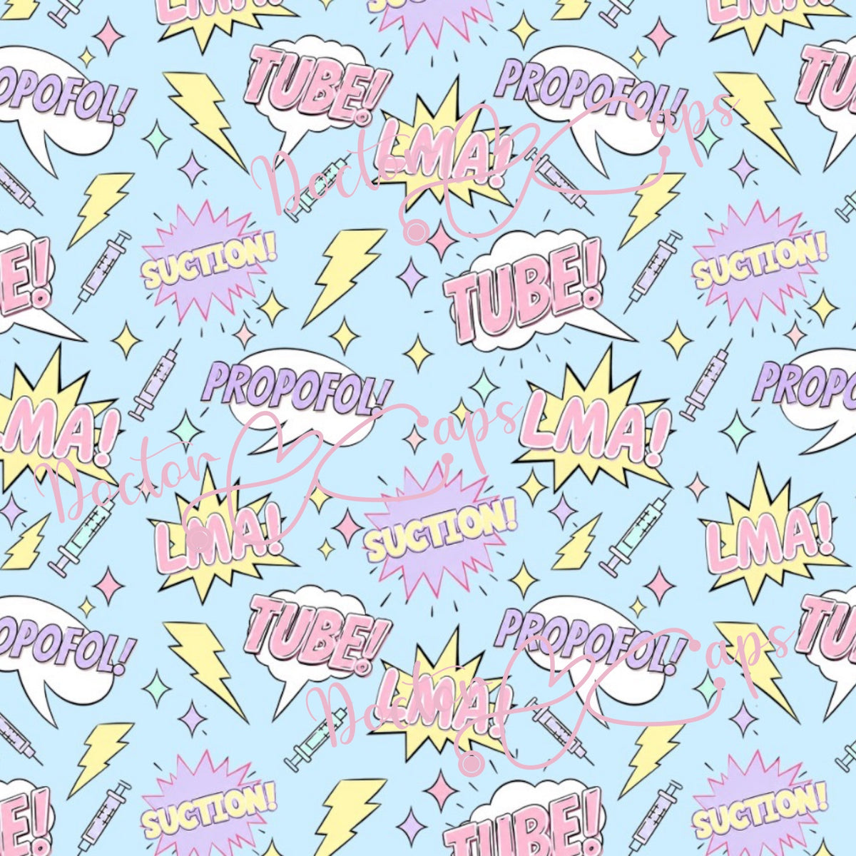 Bandana onomatopeya anestesio 💥 colores pastel