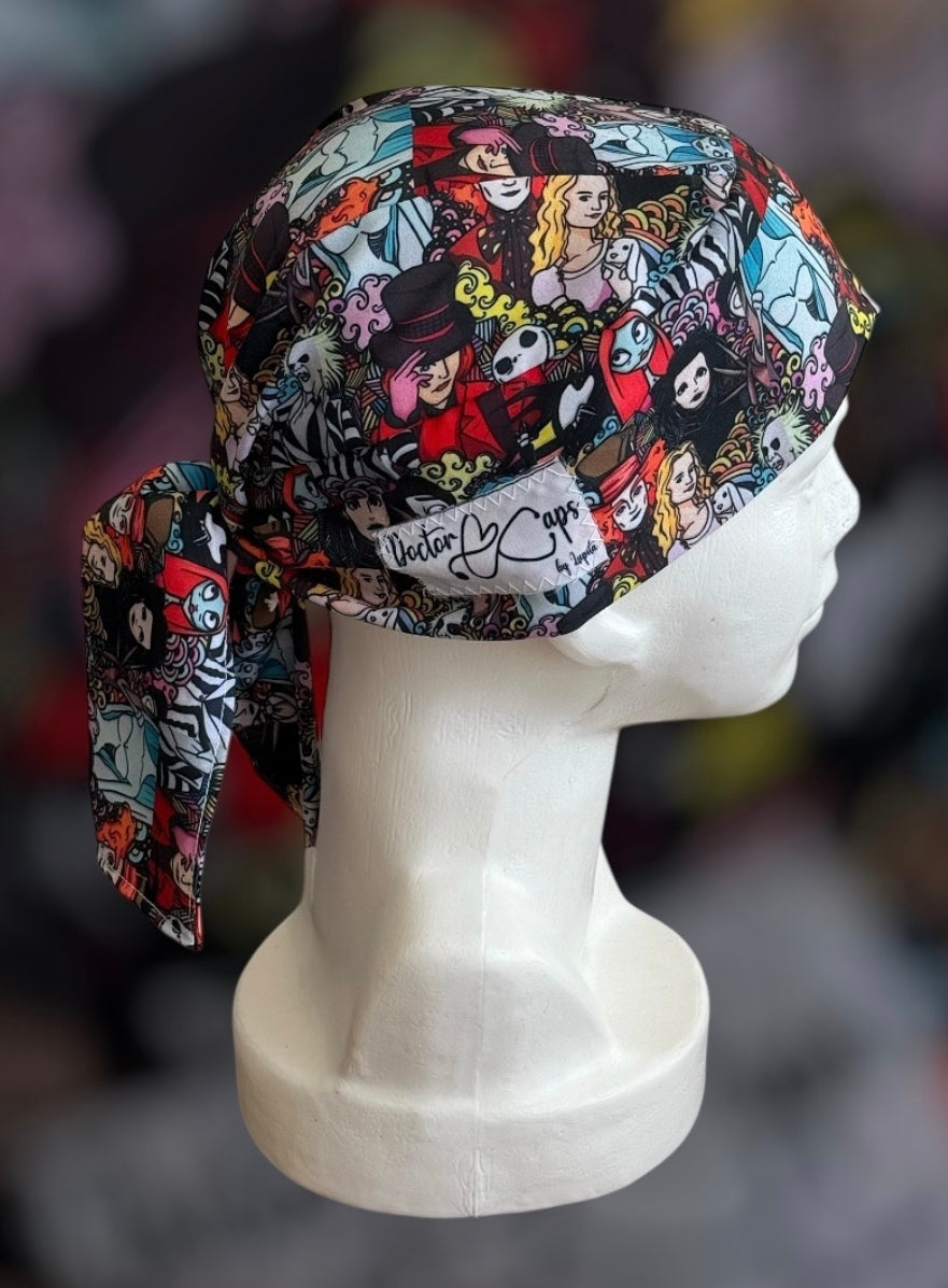 Gorro clínico Tim Burton