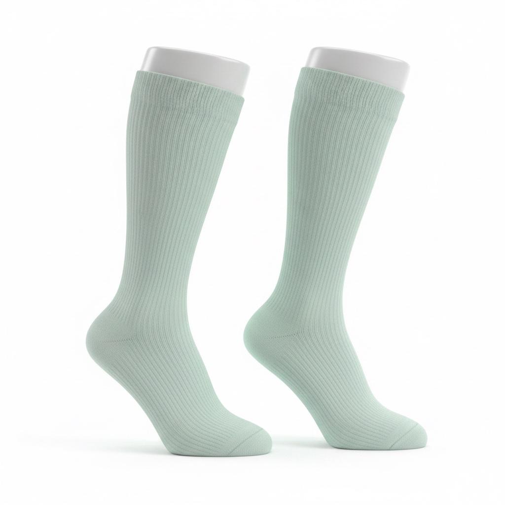 Medias de compresión - verde menta 🌿